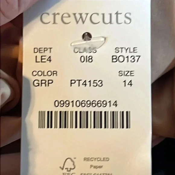 NWT kids J. Crew Crewcuts pink size 14 one shoulder pink‎ lined top summer - Picture 8 of 8